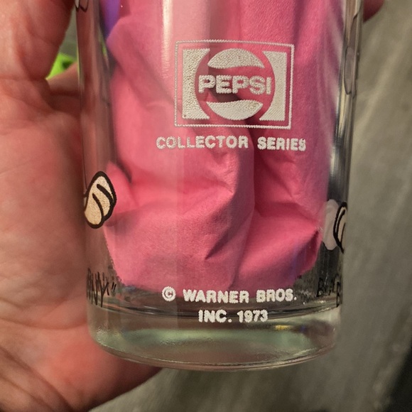 🍍VINTAGE BUGS BUNNY PEPSI GLASSES🍍SMUCKERS JAR🍍F-1 - Picture 3 of 3
